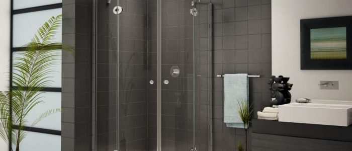 Una doccia angolare è una delle migliori soluzioni salvaspazio.
